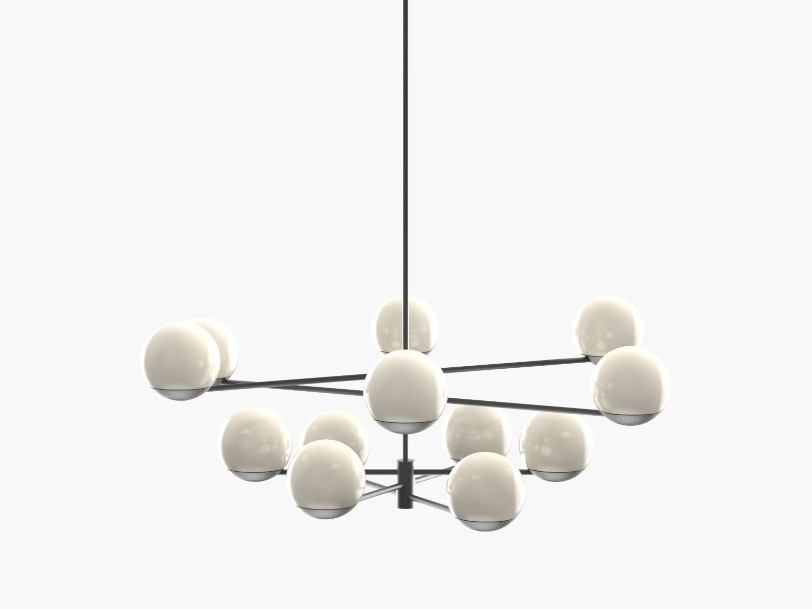 Выдувное стекло светодиодный подвесной светильник Cameron Design House Мяч и обруч ARCH-00137913 - Вид №9