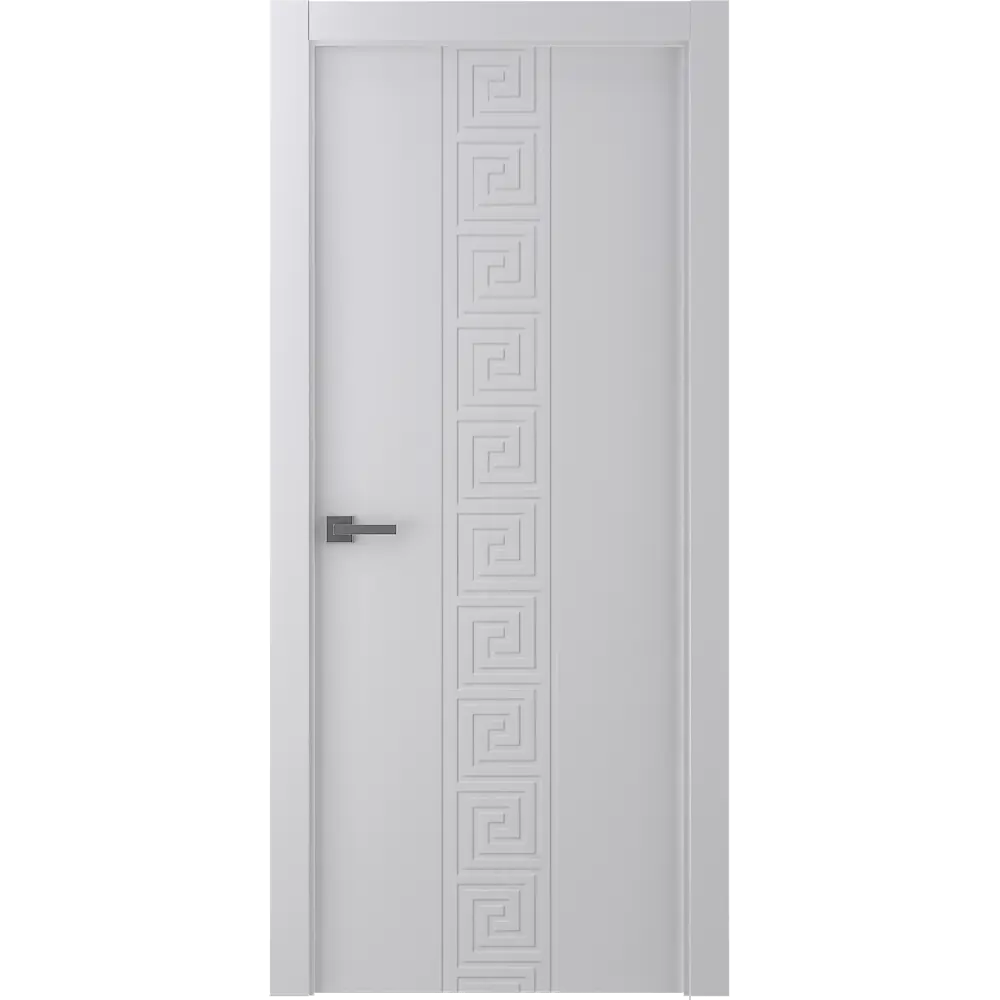 Дверь межкомнатная Эллада глухая полипропилен цвет белый 90x200 см (с замком) BELWOODDOORS STLM-2107809 - Вид №1