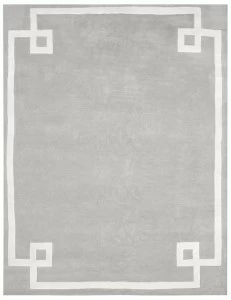 Ковер Grey Bordered 100х120 DOLLY CAPRETS ДИЗАЙНЕРСКИЕ 119788 Серый;белый