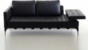 Cassina Кожаный диван с тафтингом