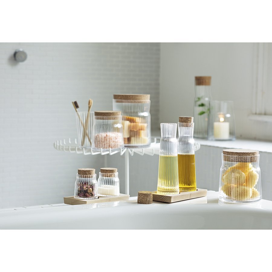 Бутылки стеклянные для масла и уксуса прозрачные 200 мл Gio Line LSA INTERNATIONAL ДИЗАЙНЕРСКИЕ 00-3894774 Прозрачный  - Вид №1