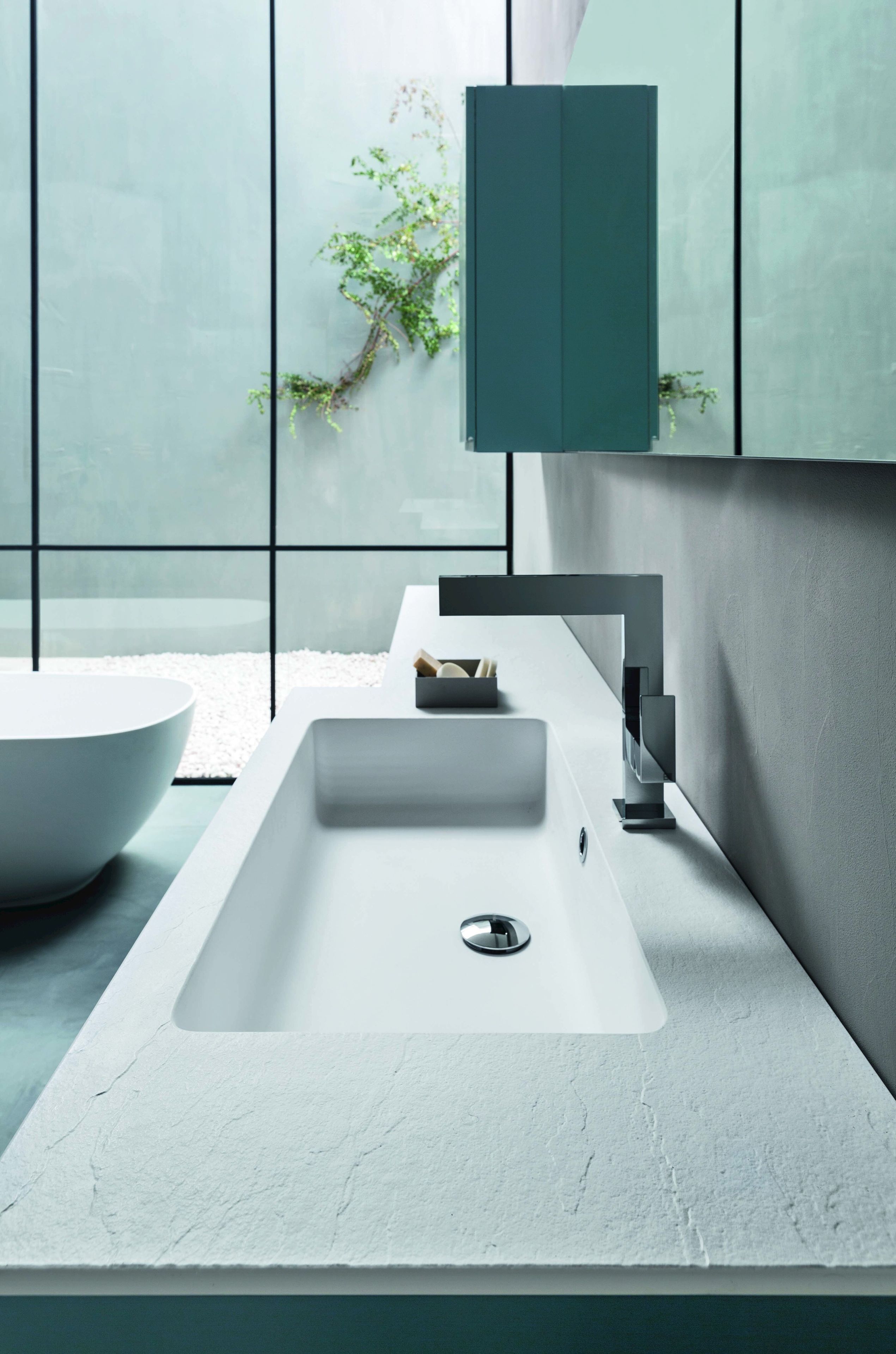 Напольный умывальник с настенным креплением ARBLU Hito ARCH-00067617 - Вид №2