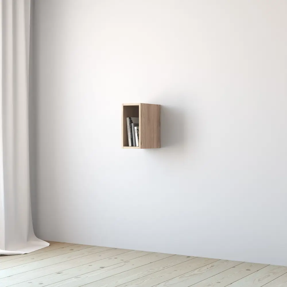 Стеллаж SPACEO KUB 1/2К, 18х36х31,7 см, цвет дуб STLM-2196118 - Вид №4