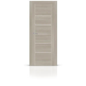 91519120 Дверь межкомнатная Citydoors Клеопатра-5 остеклённая 200x90см полипропилен цвет ясень кремовый без замка и петель STLM-1344971