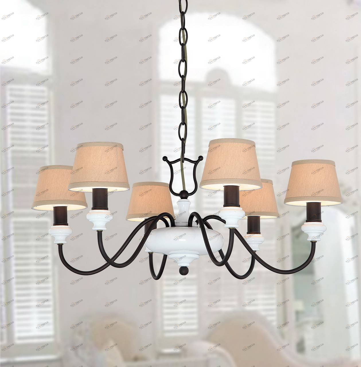 Подвесная люстра Favourite Accogliente 1410-6P FAVOURITE ДИЗАЙНЕРСКИЕ, ACCOGLIENTE 055961 