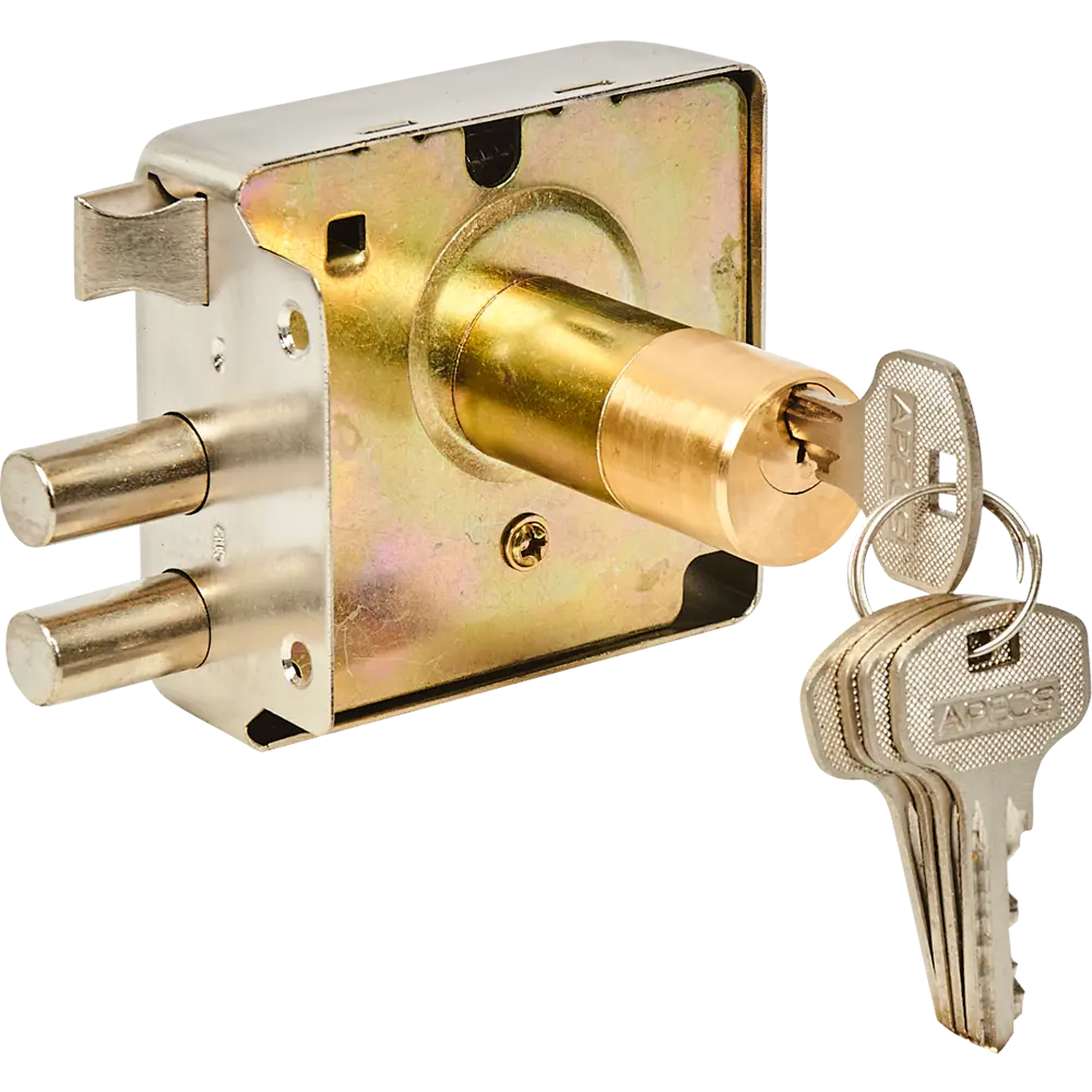 Накладной замок APECS 0556-C-NIS с фиксацией в двух положениях 85203567 STLM-0059868