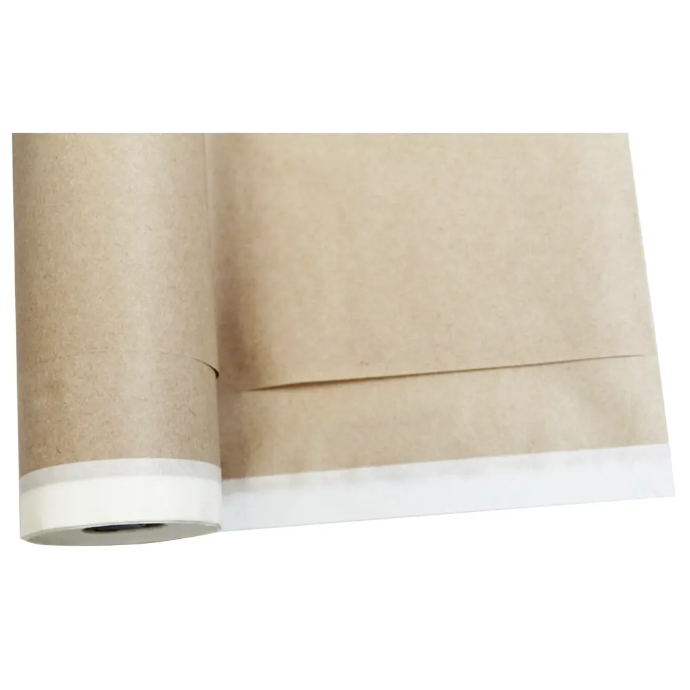 Бумага защитная с малярной лентой Dexter 20 м х 90 см STLM-2195218 - Вид №1