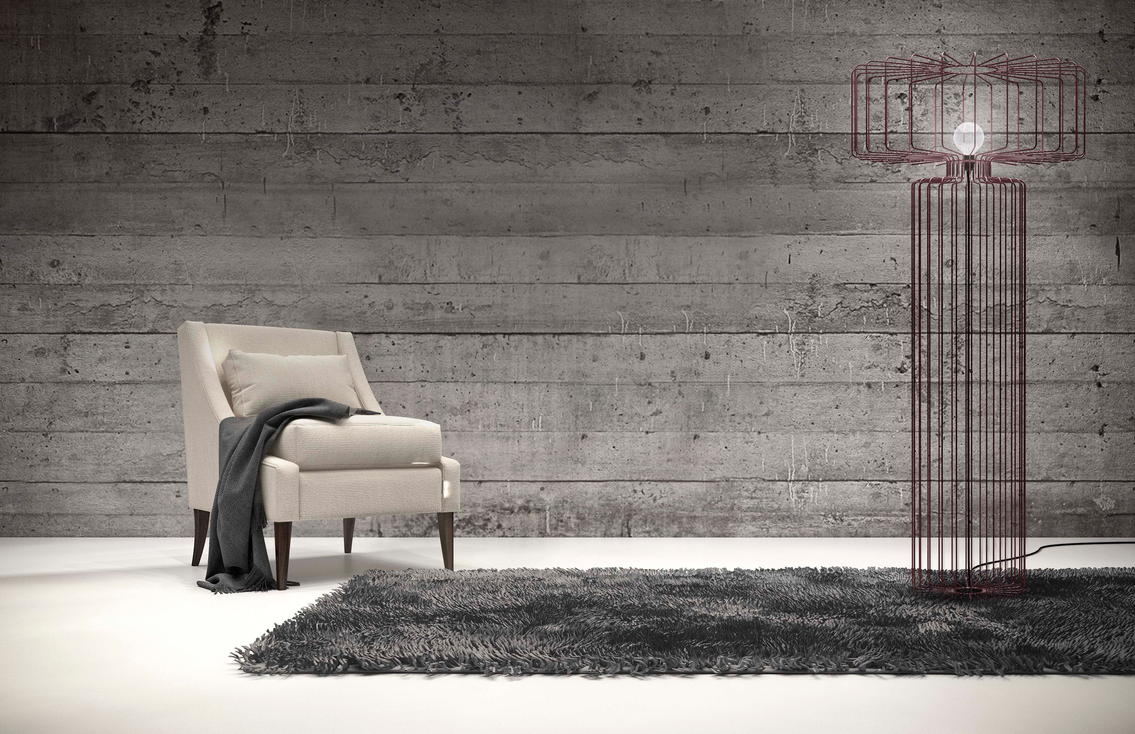 Торшер из железного прута Pipedesign he LEI LALTRA ARCH-00037424 - Вид №2