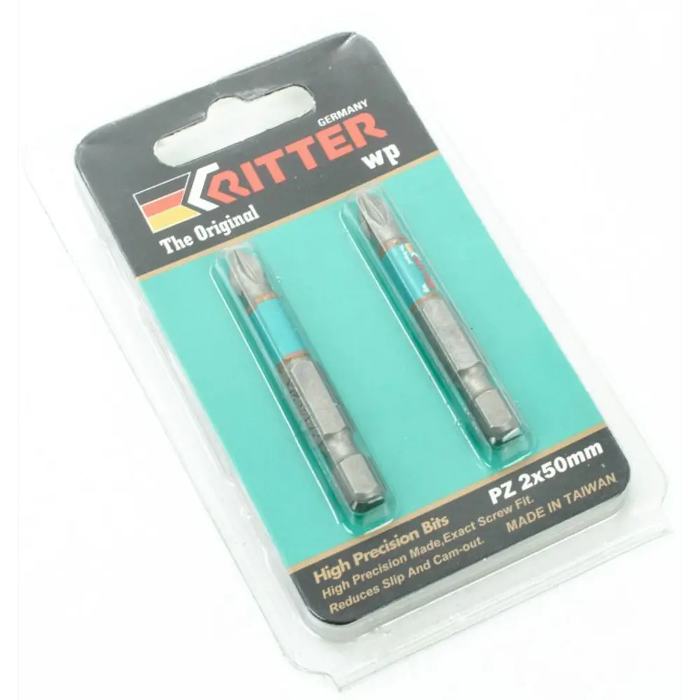 Бита магнитная Ritter WP PS20121052 PZ2x50 мм, 2 шт STLM-2090866 - Вид №1