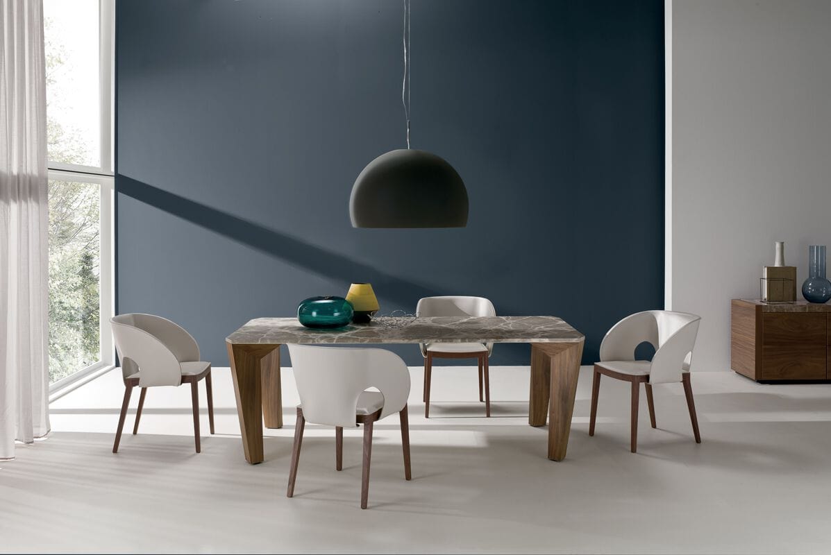 Кожаный стул с подлокотниками i 4 Mariani вуаль ARCH-00065521 - Вид №5