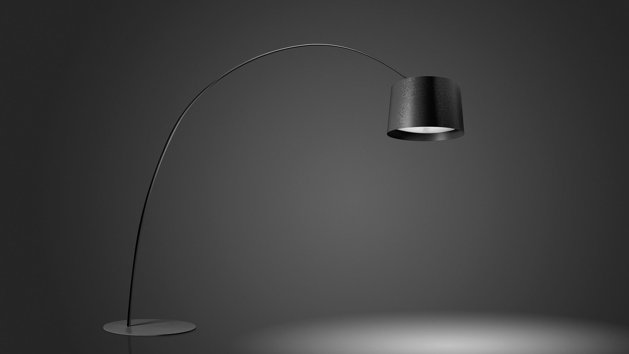 Дуговая лампа из композитного материала с металлическим основанием Foscarini ARCH-00039797 - Вид №6