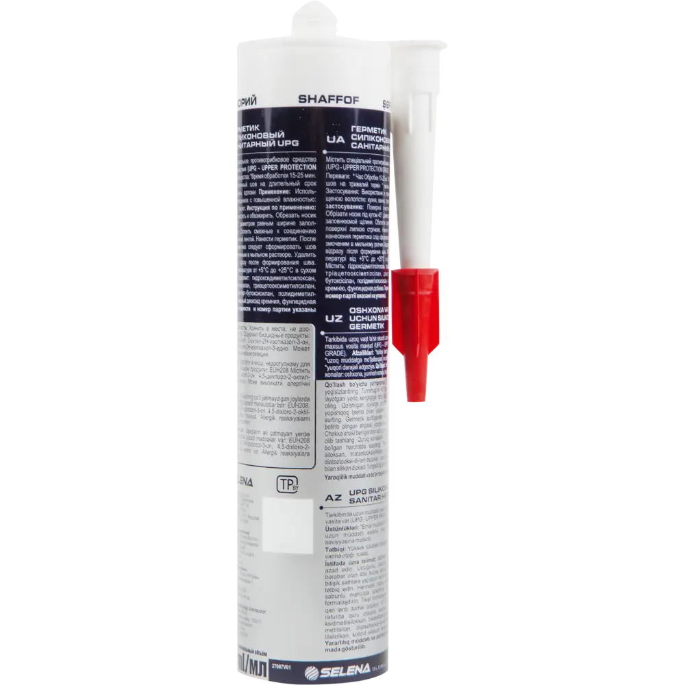 Герметик санитарный силиконовый Tytan Professional, прозрачный 310 мл STLM-2057680 - Вид №1