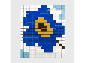 Модульная подвесная Книжная полка из АБС-пластика