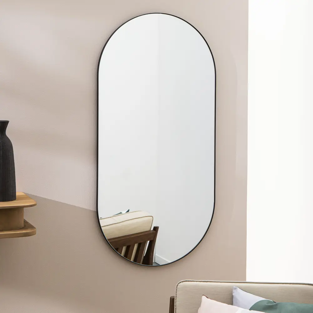 Зеркало декоративное Inspire Oblong 60x120 см цвет черный STLM-2052769 - Вид №10