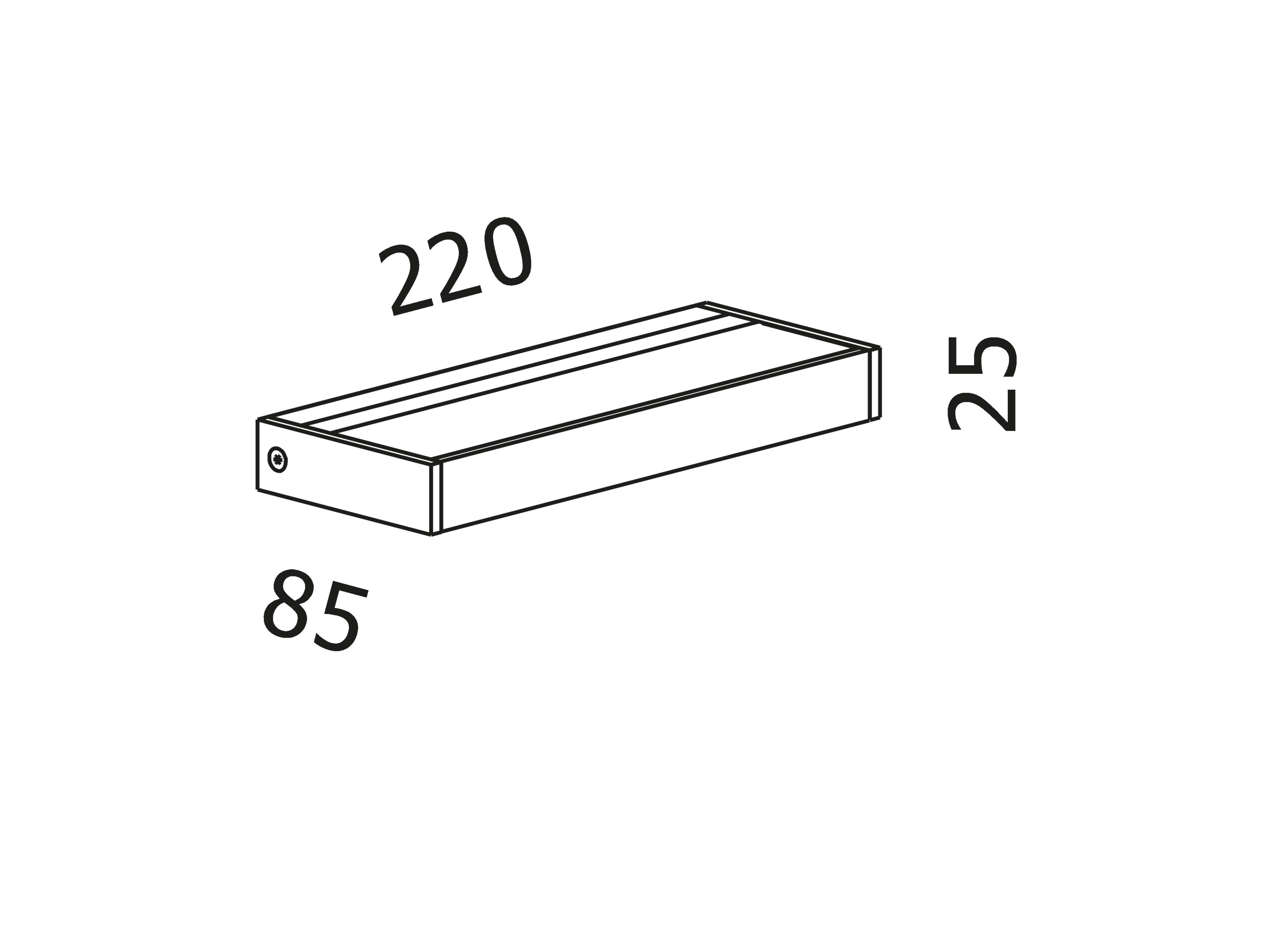 Алюминиевый светодиодный настенный светильник serien.lighting SML2 ARCH-00116458 - Вид №12