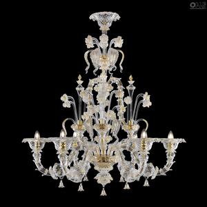 3400 ORIGINALMURANOGLASS Люстра Травиата - Luxury - муранское стекло OMG  см