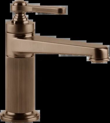 Смеситель для умывальника 65002 708 Gessi Venti20 МЕДНЫЙ МАТОВЫЙ PVD