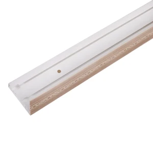 Карниз шинный двухрядный «Луи» в наборе 200 см цвет антик