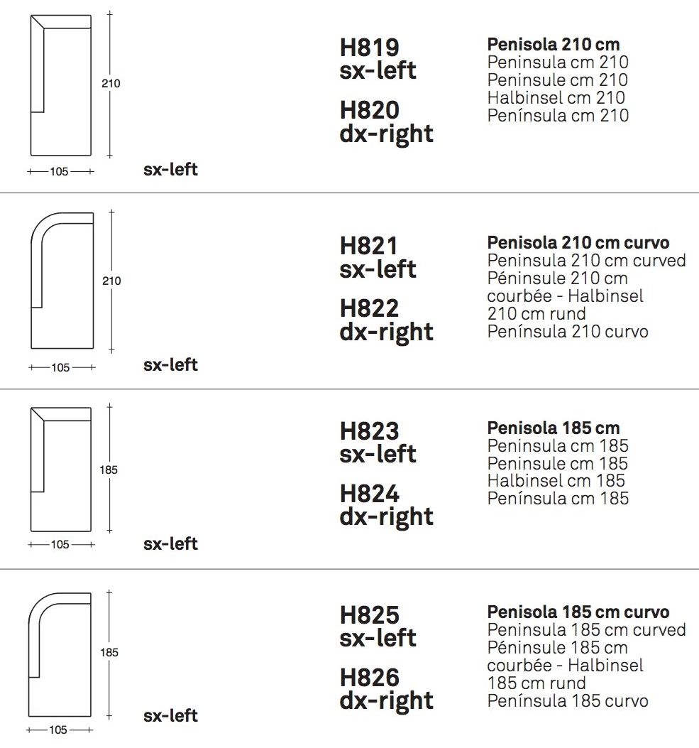 Секционный диван с полуостровом VALENTINI Эдуард новый ARCH-00037967 - Вид №10