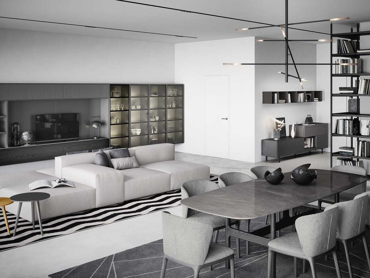 Модульный диван Novamobili Avenue ARCH-00078589 - Вид №5