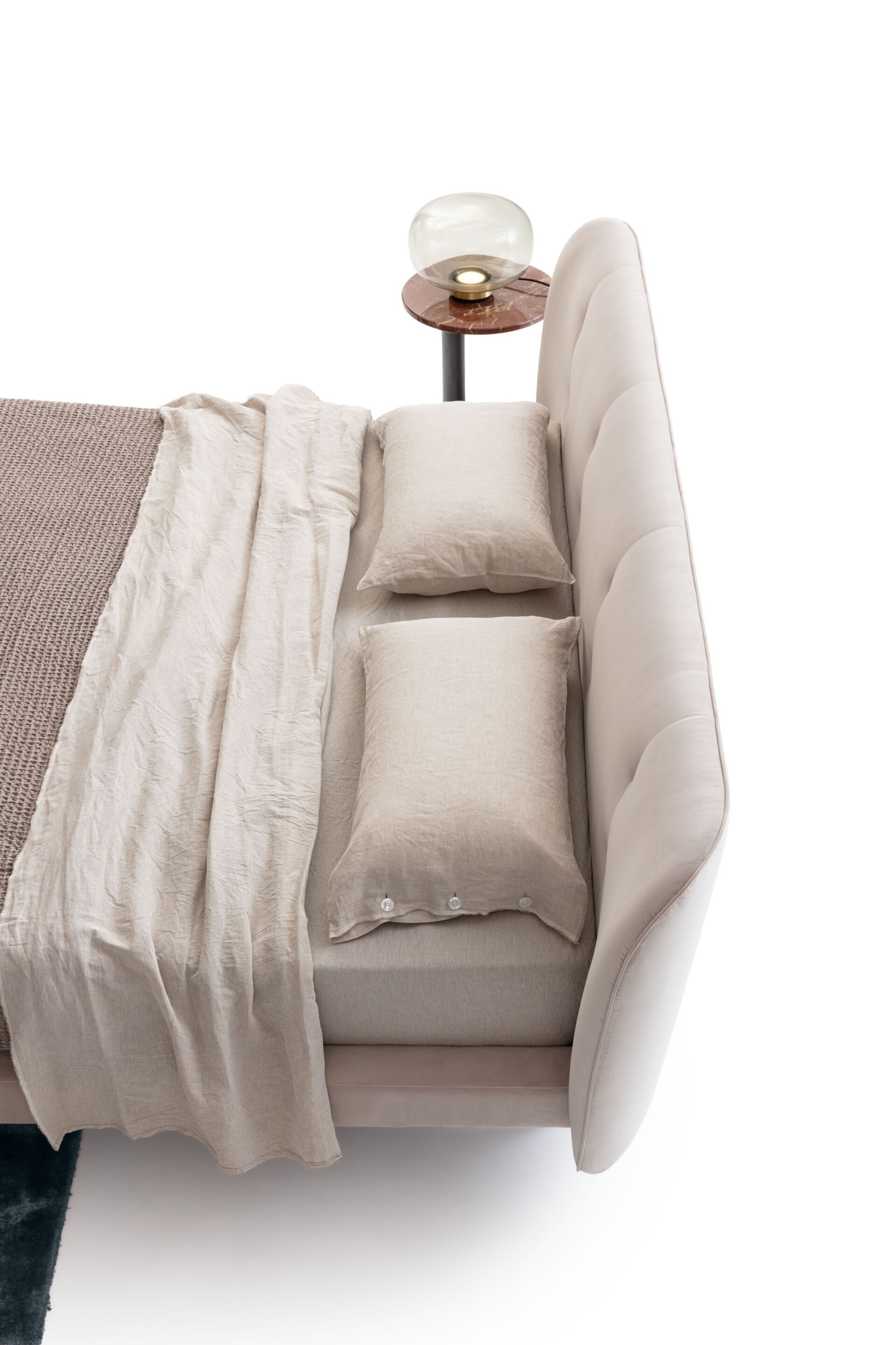 Двуспальная кровать из ткани NICOLINE RUBICON ARCH-00067490 - Вид №5