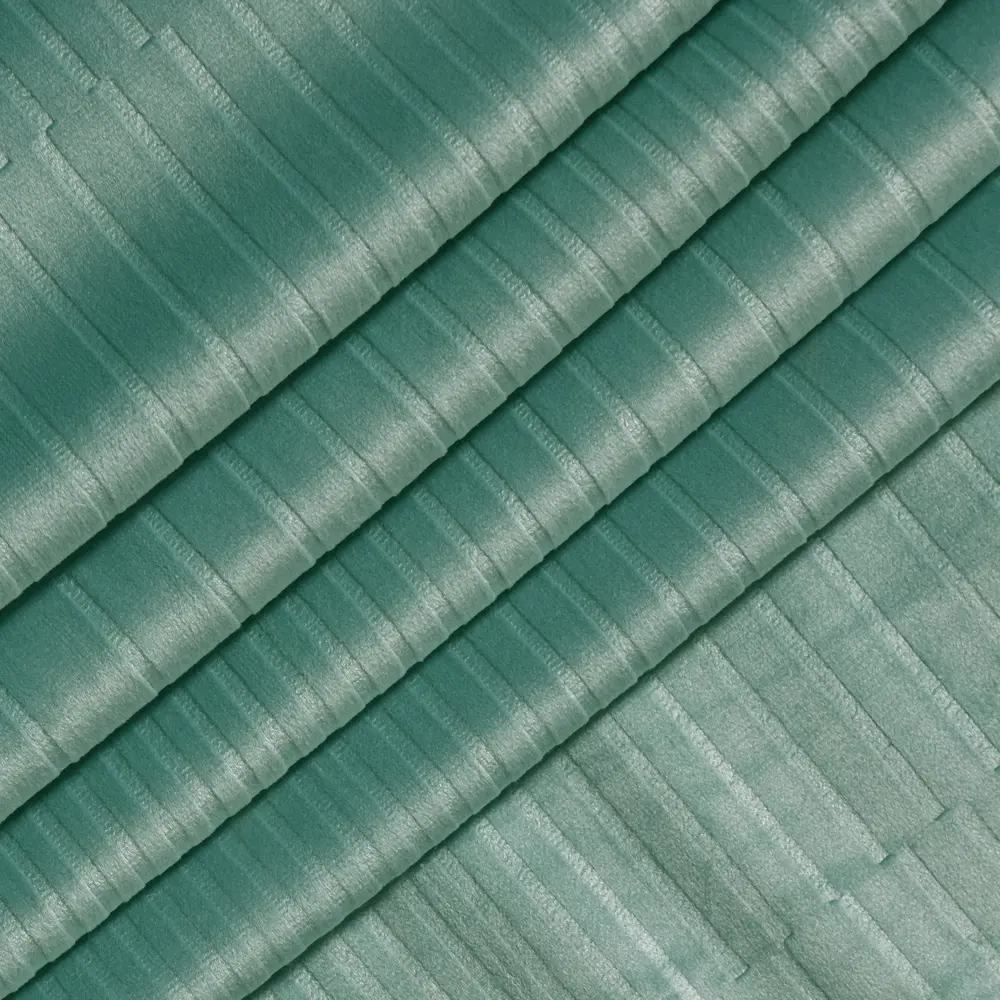 Штора на ленте со скрытыми петлями Inspire Gia 200x280 см цвет зеленый Cactus 4 83321280 STLM-2147647  - Вид №3