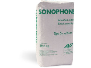 Предварительно смешанная штукатурка с высоким звукопоглощением