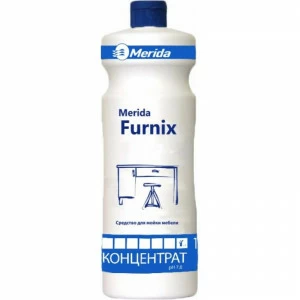 NMU103 FURNIX PLUS Средство для чистки матовой и глянцевой мебели, бутылка 1 л Merida