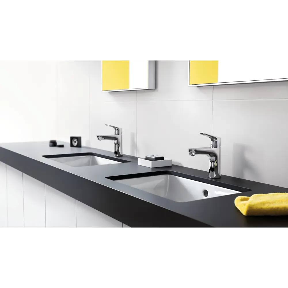 Смеситель для раковины Hansgrohe Focus E2 однорычажный цвет хром STLM-2207715 - Вид №3