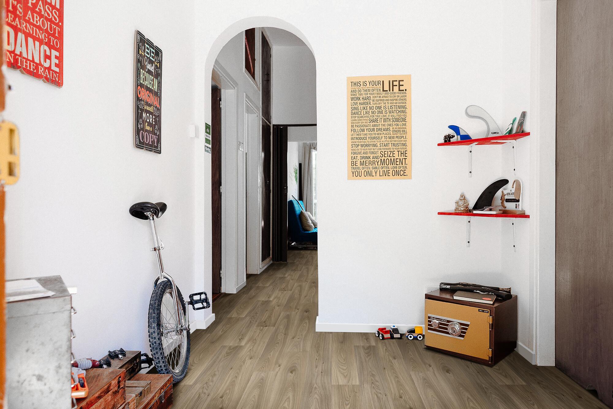 Нескользящий виниловый пол с эффектом дерева BEAUFLOR Ultratex ARCH-00053238 - Вид №3