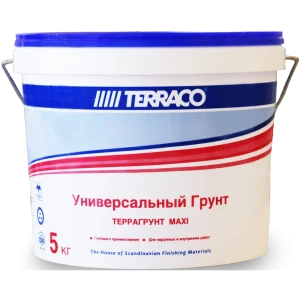Грунтовка универсальная Terraco Террагрунт Maxi 5 л