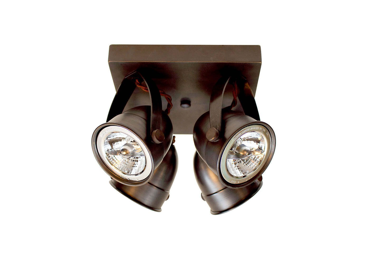 Регулируемая латунная потолочная лампа Authentage Lighting COMÈTE ON SQUARE BASE LARGE ARCH-00131369 - Вид №1