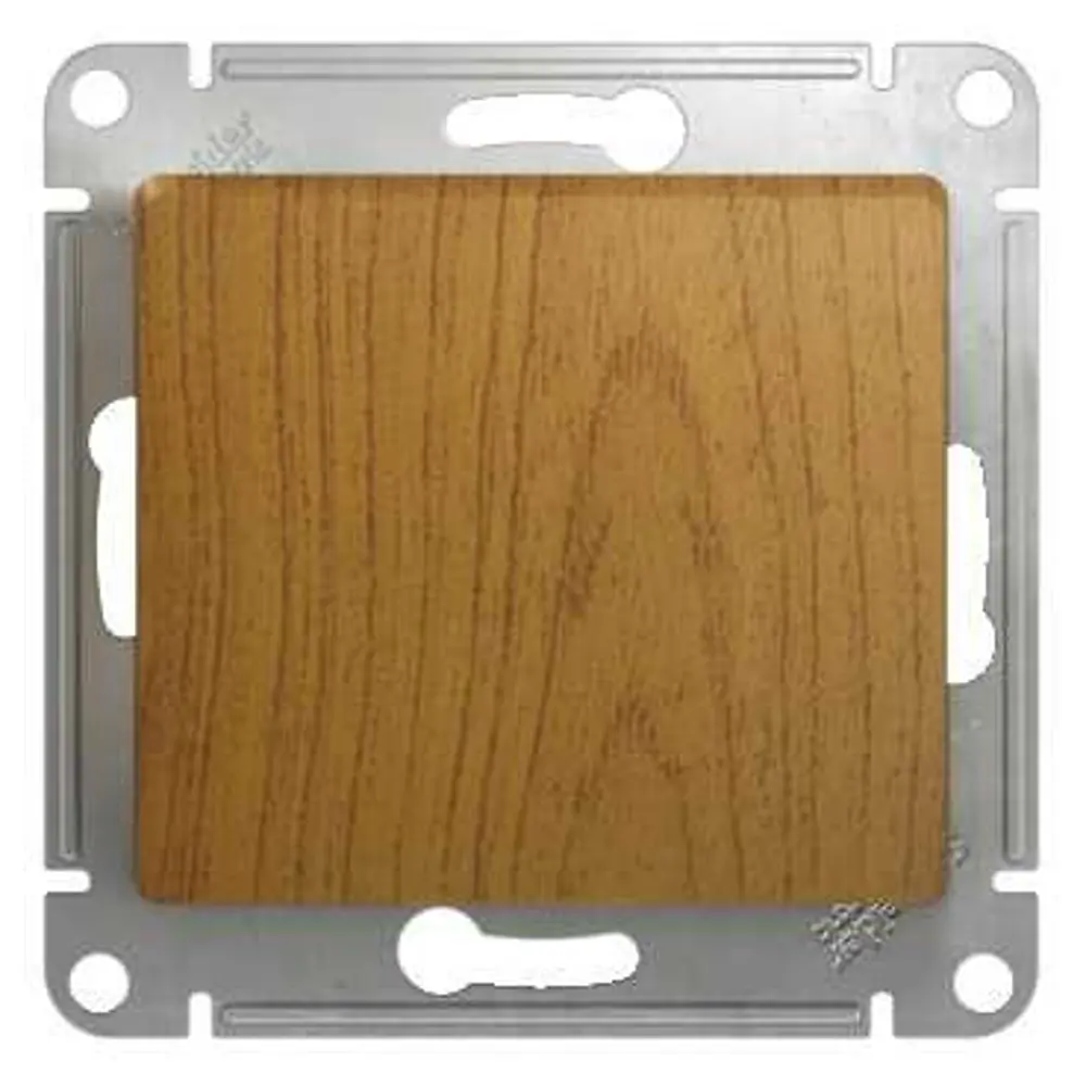 Выключатель встраиваемый Systeme Electric Glossa СХ7 цвет дуб STLM-2139824