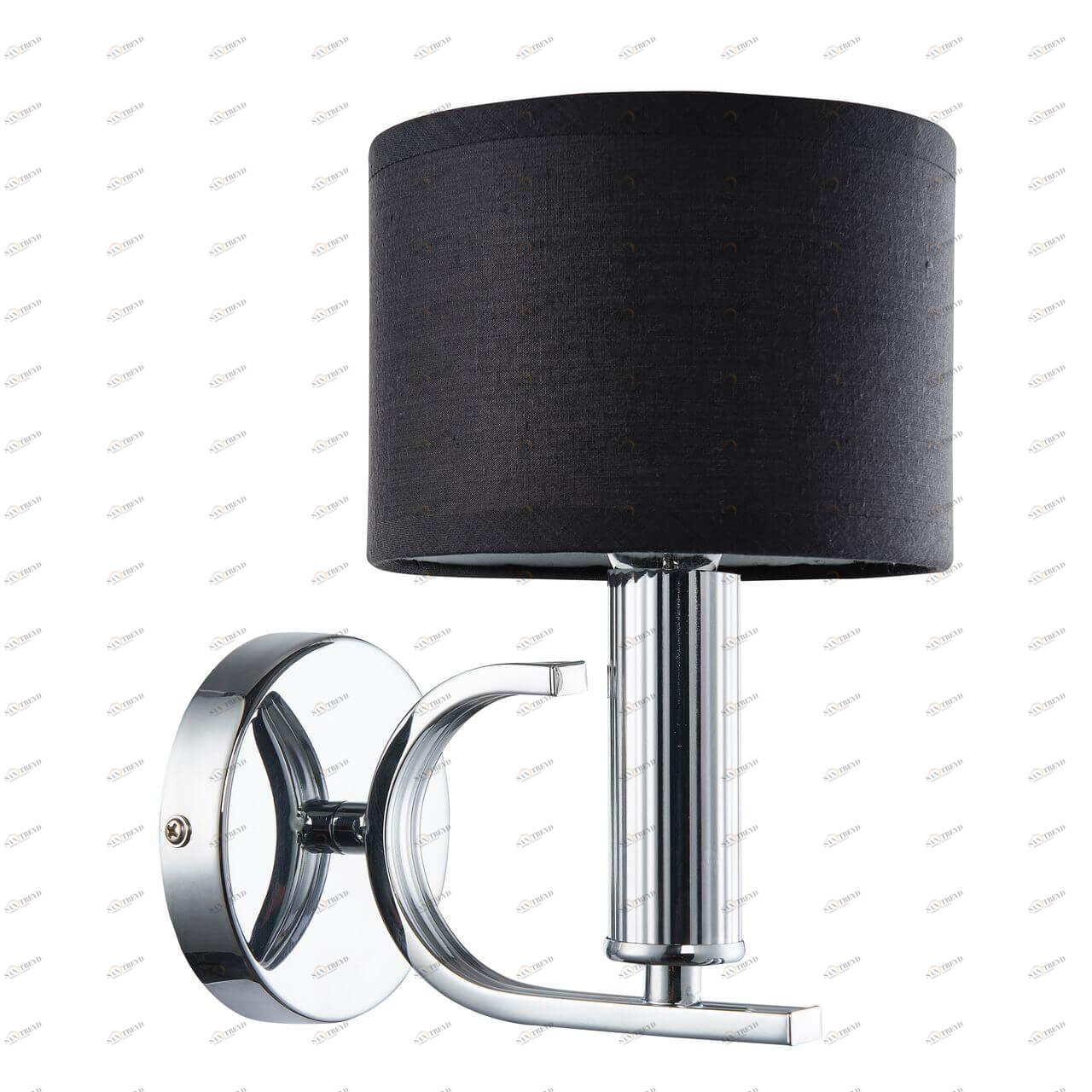 Бра металлическое с абажуром черное Ignitus 2599-1W FAVOURITE IGNITUS 00-3929894 Черный 