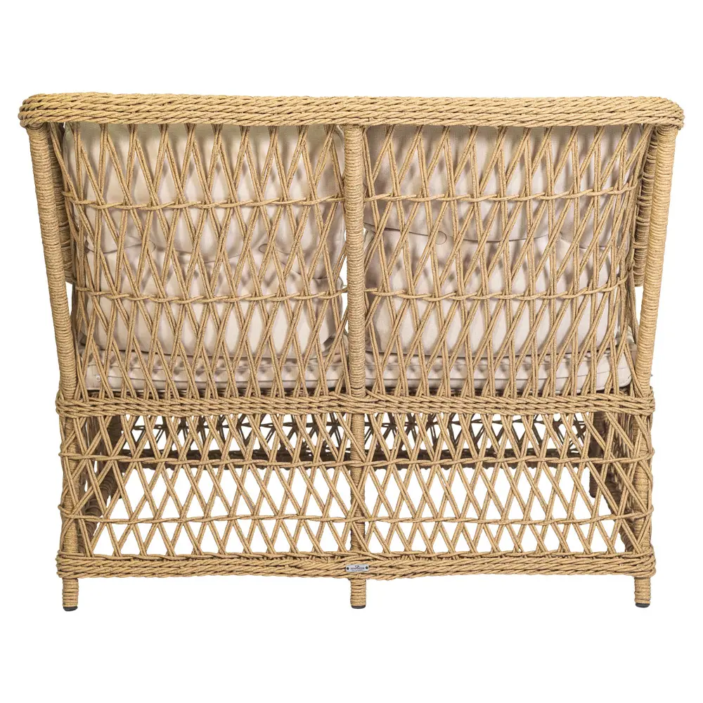 Диван Riviera 120х83х102 см алюминий цвет бежево-черный Santreyd STLM-2132146 - Вид №1