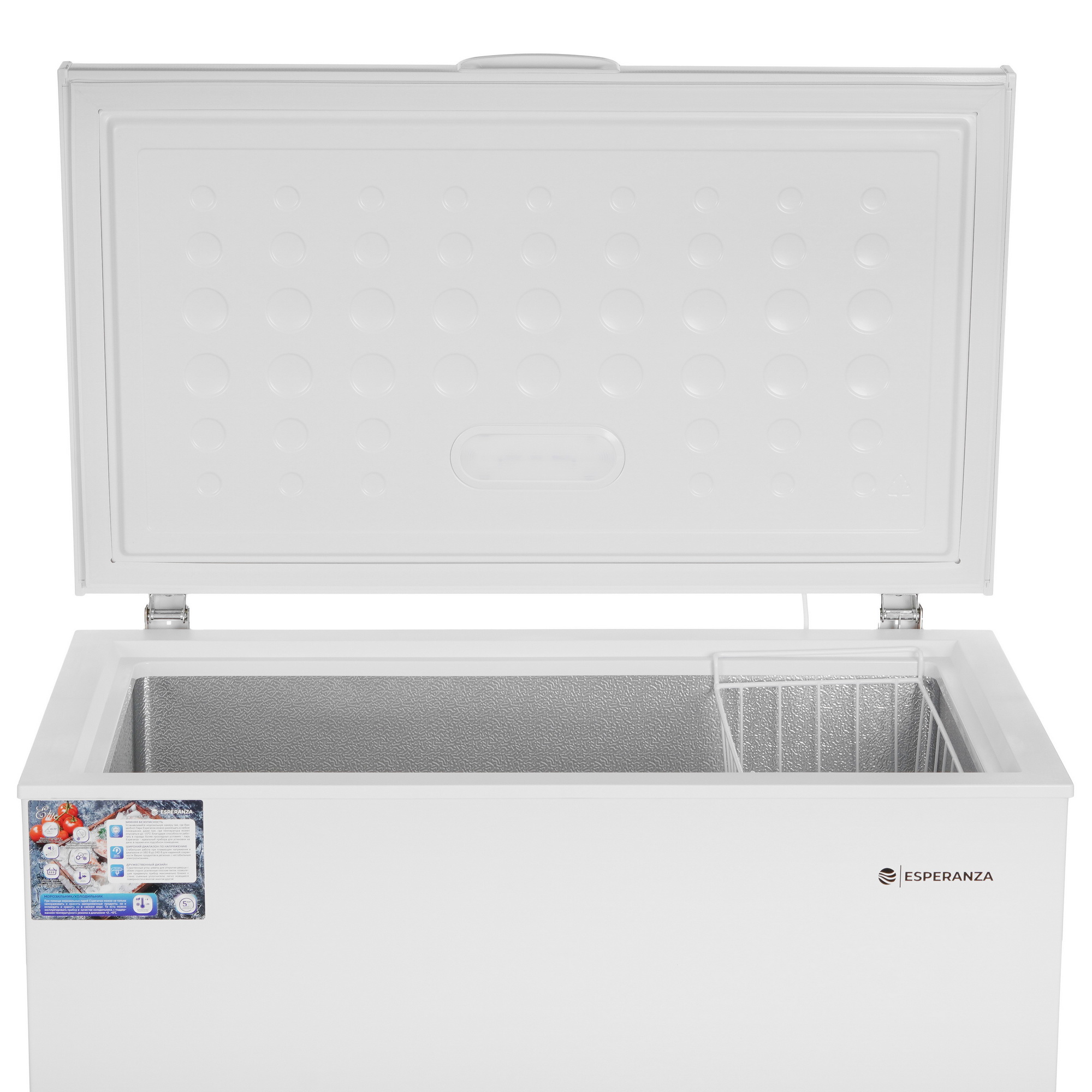 9214306 Морозильный ларь ESPERANZA Elite CFH235 FW белый STDN-0121725 - Вид №5