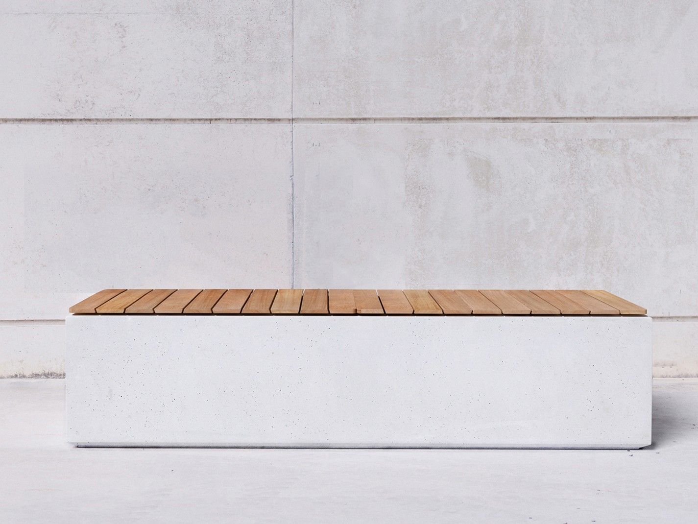 Модульная бетонная скамья без спинки SIT Box to Box ARCH-00105235