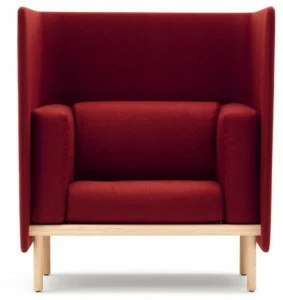 COR Акустическое кресло из ткани с высокой спинкой Floater