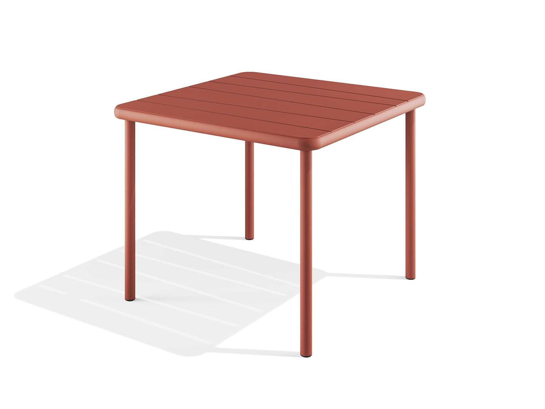 Квадратный стальной стол с порошковым покрытием BABEL D Bangi ARCH-00067473