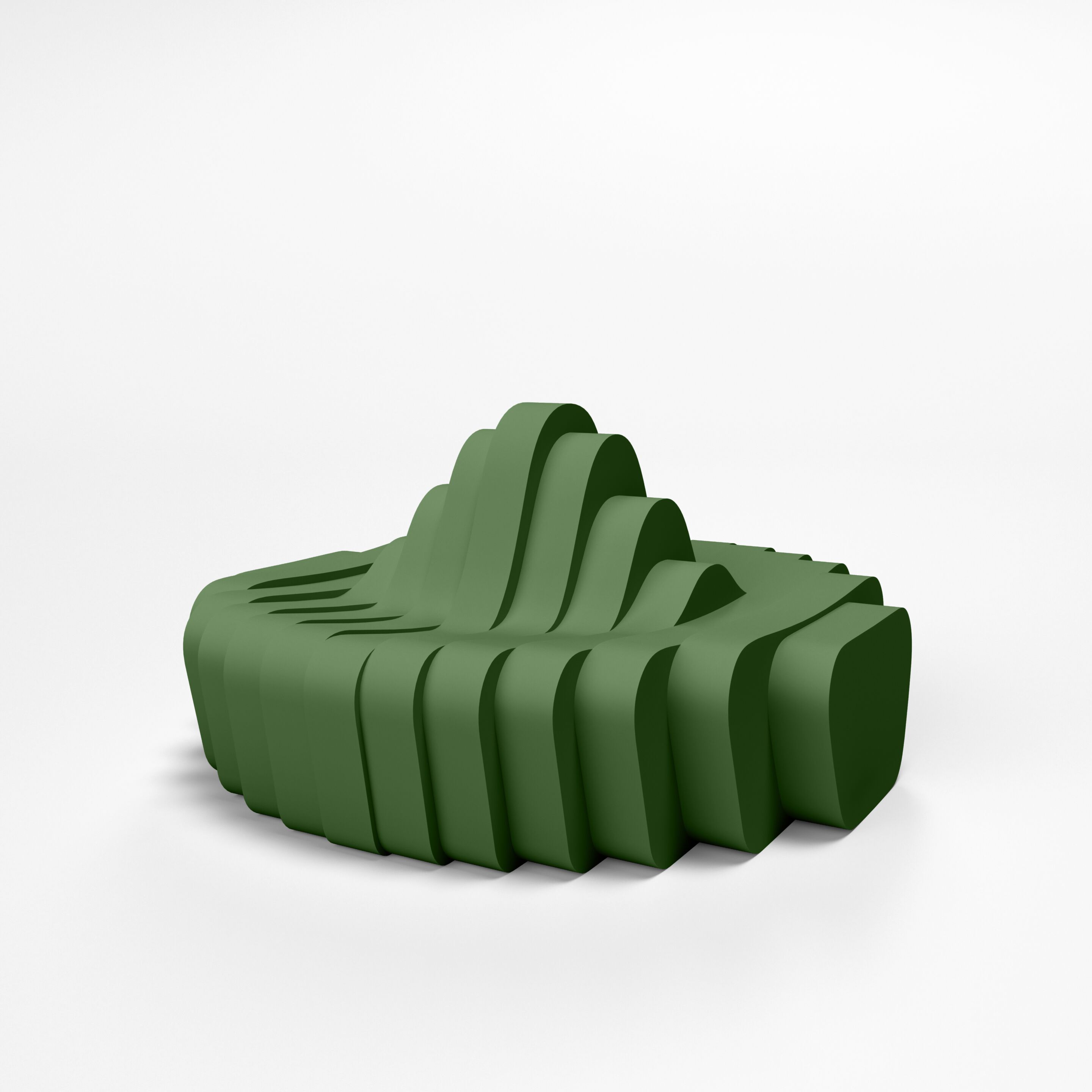 Двусторонний диван с покрытием из пенопласта SIXINCH Cliffy ARCH-00021122 - Вид №8