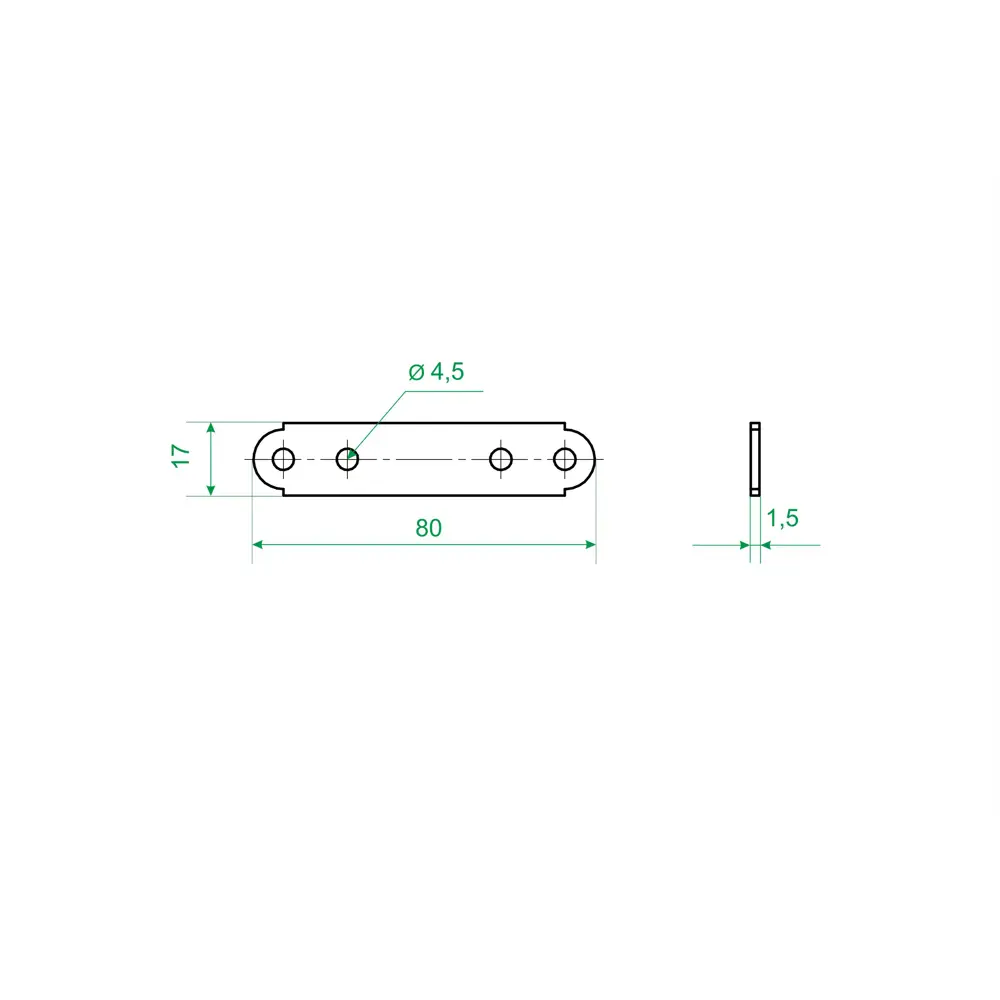 Santreyd Пластина крепежная узкая для мебели и деревянных конструкций 84857750 STLM-0056233 - Вид №4