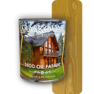 Масло для фасада Kraskovar Deco Oil Fasade ель 0.75л