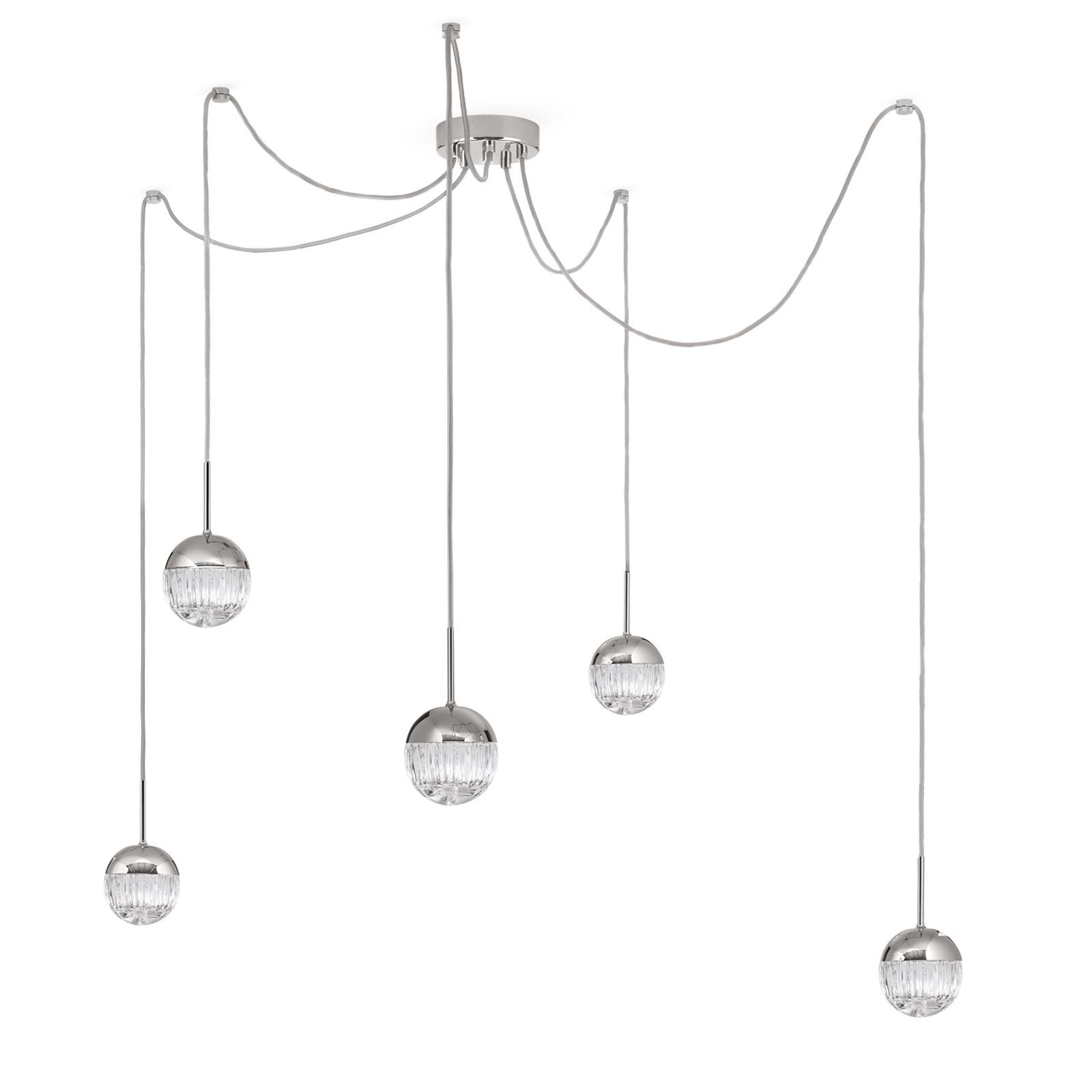 Латунь и Кристалл подвесной светильник Orion ARCH-00000379 - Вид №4