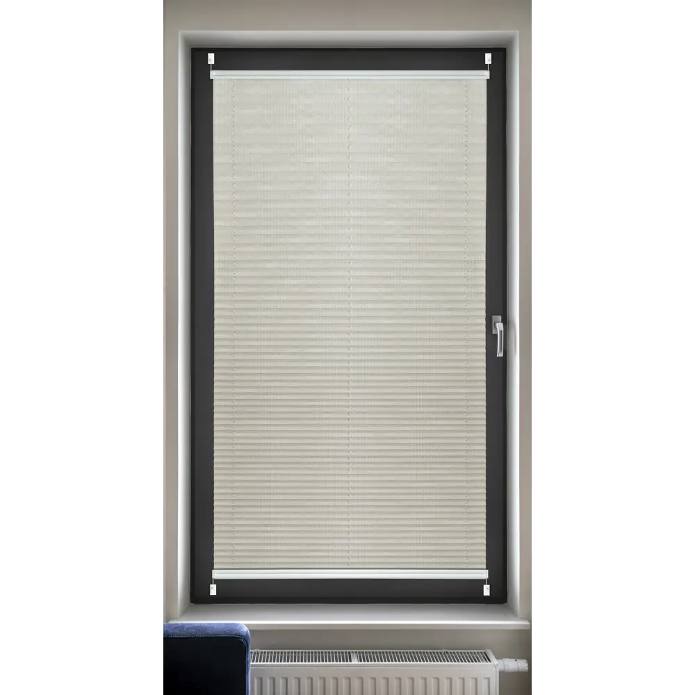 Штора плиссе 73x170 см жаккард молочная Santreyd STLM-2062912 - Вид №3