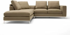 AMURA Угловой диван кожаный на 4 места Dorsey Am023.181.053.022