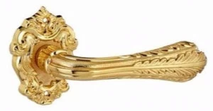 Bronces Mestre Ручка золотого цвета с глянцевой поверхностью на розовом Treasure