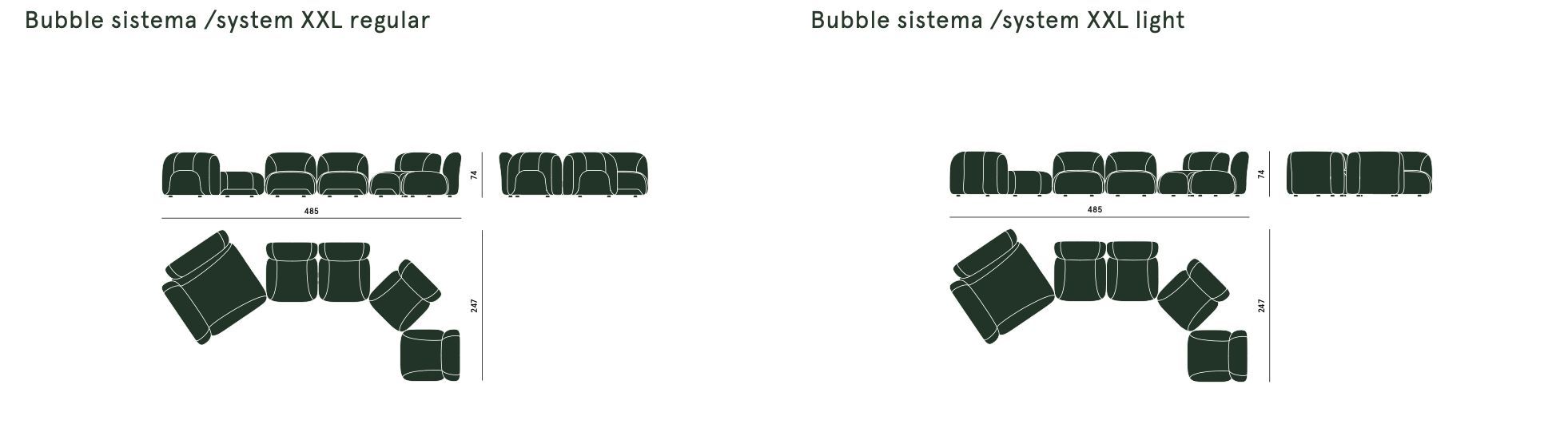 Модульный диван Carpanese Home Rising ARCH-00071774 - Вид №6