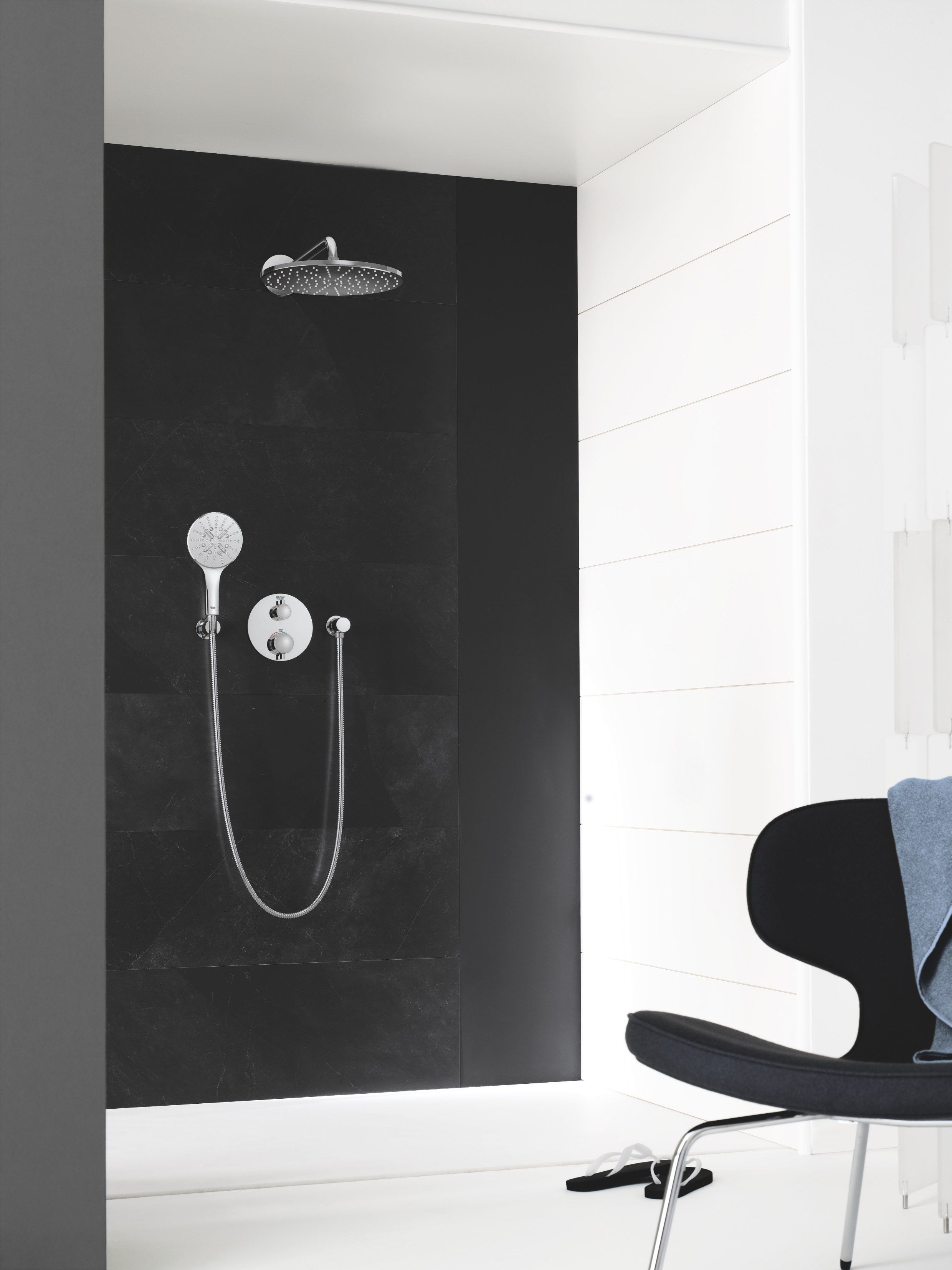 Настенный ручной душ с 3 струями для душа Grohe Rainshower SmartActive ARCH-00121609 - Вид №19