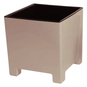 Кашпо Evergreen Design Нард 14x14x14 см v2.1 л пластик фраппе