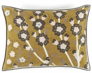 Élitis Прямоугольная подушка из хлопка с цветочными мотивами